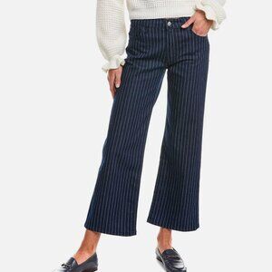Rosalie winona high-rise wide leg jean Pinstripe